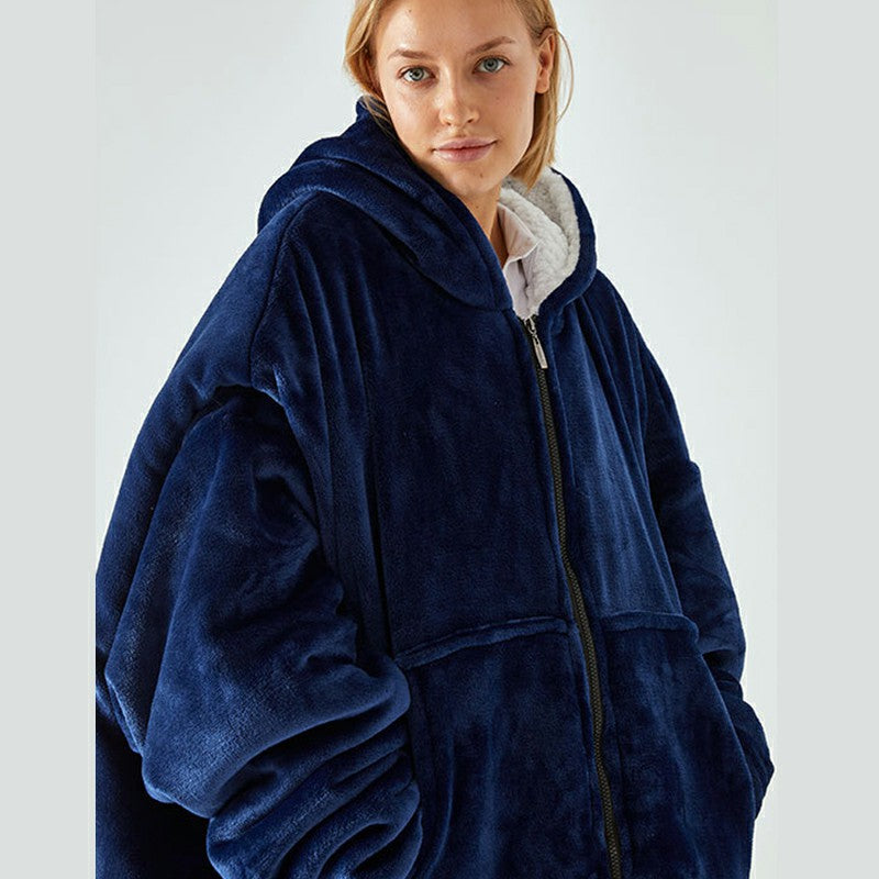 Super Wide Loose Cosy Oversized Wearable Hoodie