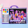 Cute Anime Coloring Book, Art Book