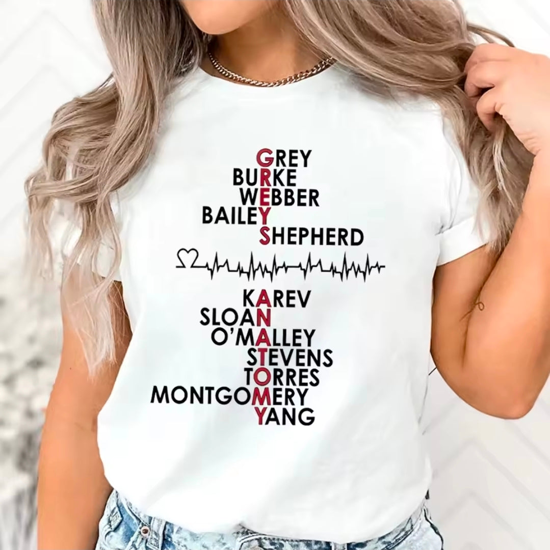 Grey's Cast Crew T-Shirt