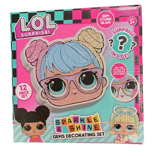 Surprise Sparkle & Shine Gems Decorating Set 12 Pieces