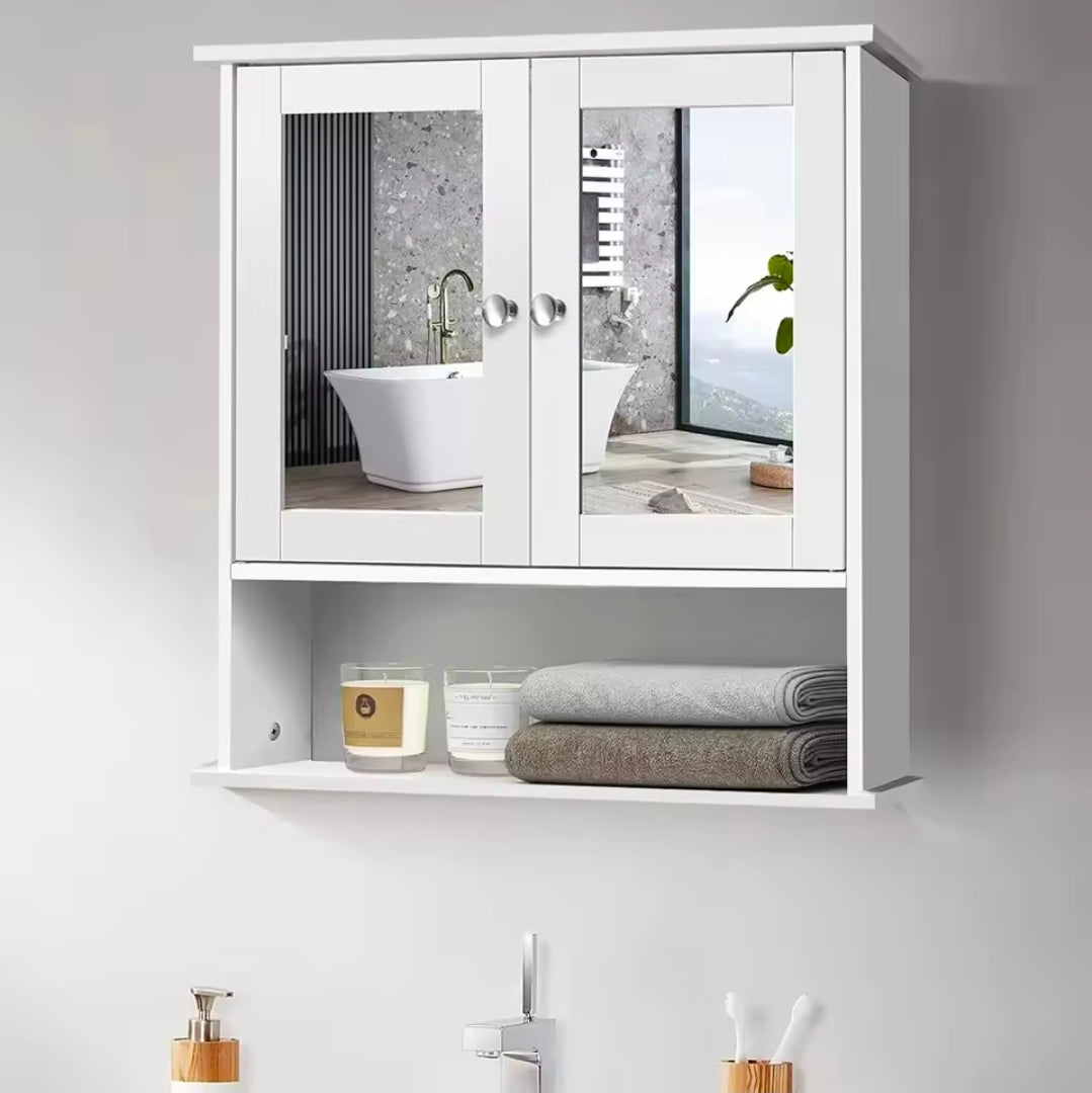 Wall Cabinet with Mirror