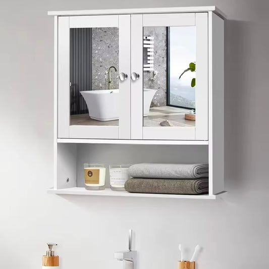 Wall Cabinet with Mirror